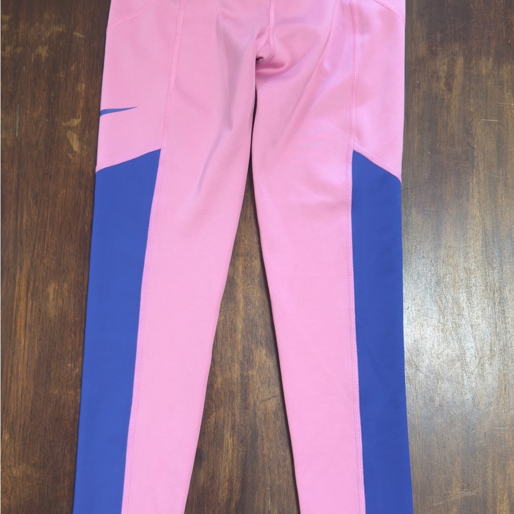 Nike Kids Leggings in Pink and Blue